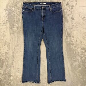 Levis 415 Classic Boot Jeans Women's 18W M‎ Blue Medium Wash Stretch Denim